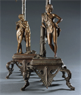 Picture of CA1175 French Barbedienne Grand Tour Seven Branch Candelabra