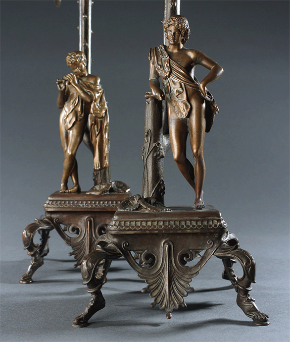 Picture of CA1175 French Barbedienne Grand Tour Seven Branch Candelabra