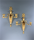 Picture of Pair of French Empire Wall Sconces