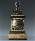 Picture of Early 19th Century Clock with Bust of Sylla (Napoleon) 
