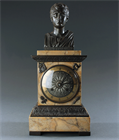 Picture of Early 19th Century Clock with Bust of Sylla (Napoleon) 