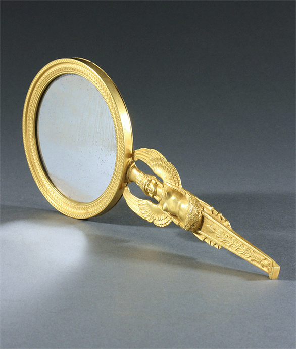 Picture of French Empire Ormolu Hand Held Mirror