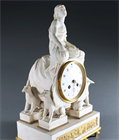 Picture of CA1067 Late 18th Century French Directoire Bisque Clock
