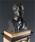 Picture of Early 19th Century Clock with Bust of Sylla (Napoleon) 