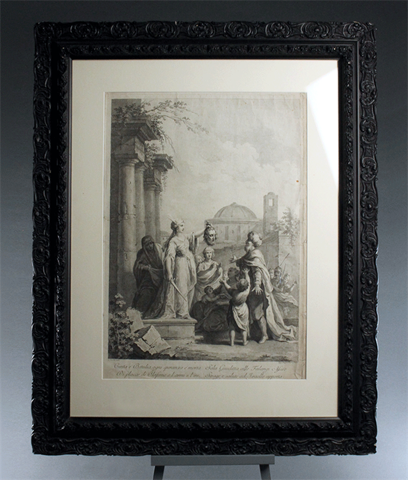 Picture of CA349 18th Century Print from the Story of Judith and Holofernes 