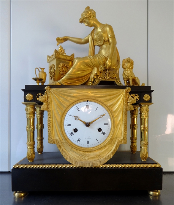 Picture of Fine French Empire ‘Sacrifice à l’Amour’ clock