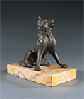 Picture of CA1154 Grand Tour Bronze Hound of Alcibiades