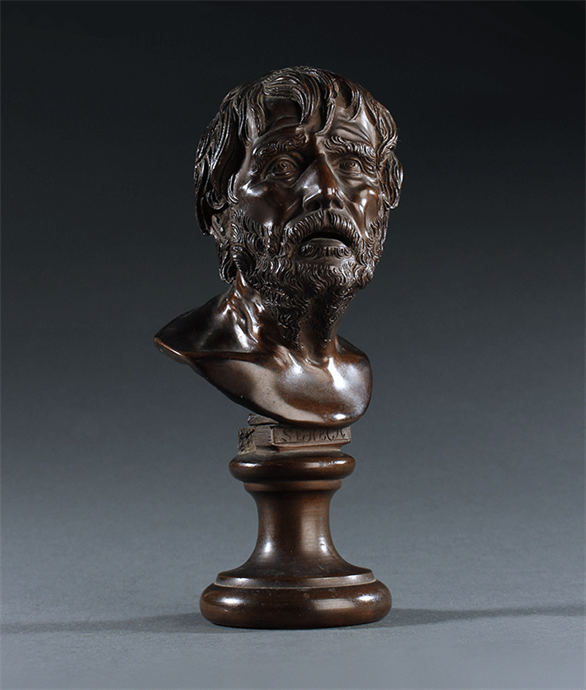 Picture of Grand Tour Bronze Bust of Seneca