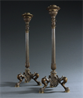 Picture of CA1140 English Candlesticks in the Manner of Elkington & Co.