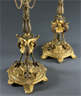 Picture of CA1138 After the Antique Neo-Pompeian Napoleon III Candlebra