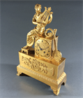 Picture of CA1117 Allegory of Music Mantel Clock by Pons