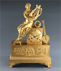 Picture of CA1117 Allegory of Music Mantel Clock by Pons