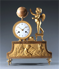 Picture of CA1108 Directoire Allegorical Clock of the Arts and Sciences 