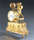 Picture of CA1108 Directoire Allegorical Clock of the Arts and Sciences 