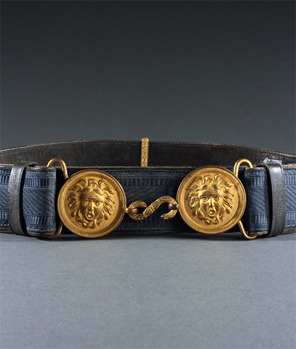 French Hussar s Medusa Head Belt and Buckle