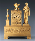 Picture of CA1079 Diana and Cupid Mantel Clock by Leroy