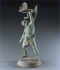 Picture of CA1070 Fine Signed Grand Tour Neapolitan bronze of Silenus