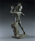 Picture of CA1062 Grand Tour Bronze of a Satyr with the Infant Dionysus