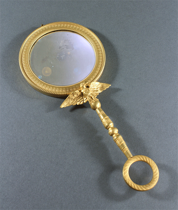 Picture of French Empire Ormolu Hand Held Mirror