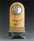 Picture of CA1069 Early 19th Century Siena Marble Borne Clock