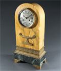 Picture of CA1069 Early 19th Century Siena Marble Borne Clock