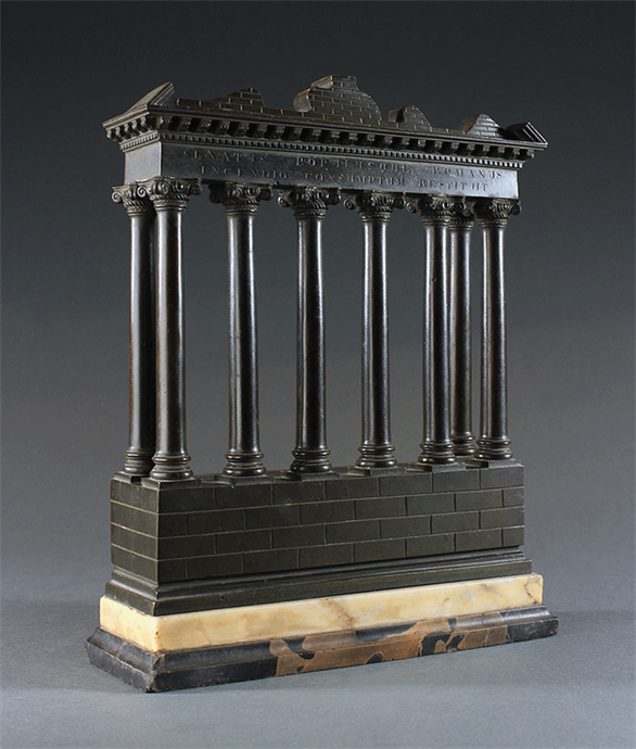 Picture of Grand Tour Bronze Temple of Saturn 