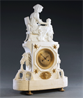 Picture of CA1056 French Directoire Bisque Genre Clock