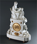 Picture of CA1056 French Directoire Bisque Genre Clock