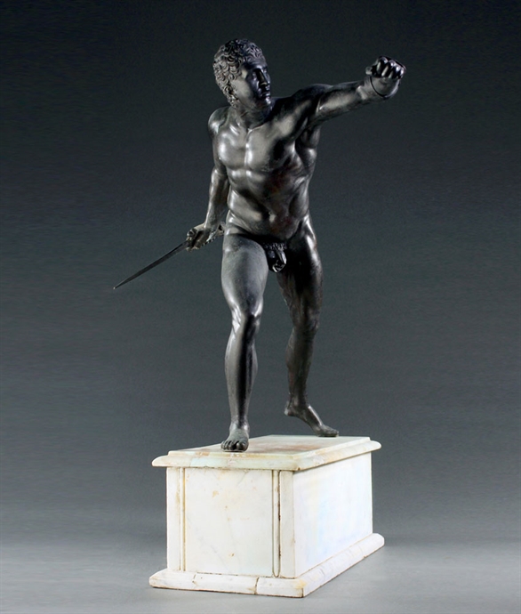 Picture of Large Grand Tour Bronze of the Borghese Gladiator