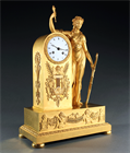 Picture of CA1045 Fine French Empire Diana Mantel Clock