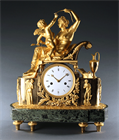 Picture of CA1047 Fine French Empire Venus and Amore Clock