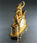 Picture of CA1047 Fine French Empire Venus and Amore Clock