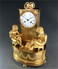 Picture of CA1029 French Empire Library Clock