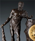 Picture of CA1037 Large French Empire Hercules and the Apple of Hesperides Clock