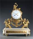 Picture of CA1001 Louis XVI Style 'à la Bacchante et Chevres' Clock