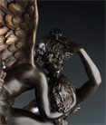 Picture of French Cupid and Psyche Mantel Clock after Canova 