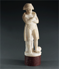 Picture of CA0987 Rare alabaster library sculpture of Napoleon