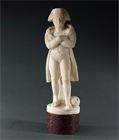 Picture of CA0987 Rare alabaster library sculpture of Napoleon