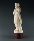 Picture of CA0987 Rare alabaster library sculpture of Napoleon