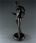 Picture of CA1020 Large Grand Tour Bronze of Narcissus
