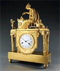 Picture of CA0985 Fine French Empire ‘Sacrifice à l’Amour’ clock