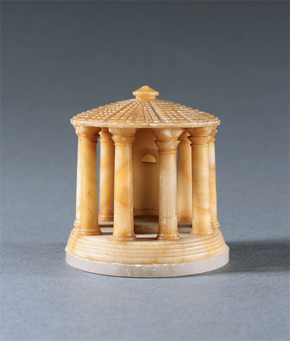 Picture of Small Grand Tour Alabaster model of the Temple of Hercules Victor