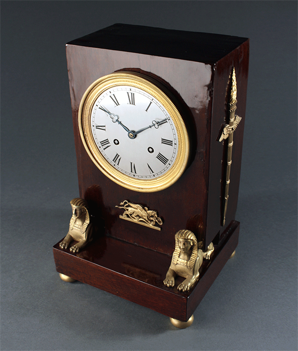 Picture of Retour d"Egypte Box Clock by Pons