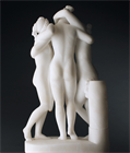 Picture of CA0947 Grand Tour Alabaster Model of the Three Graces after Canova