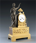 Picture of CA0915 French Empire Mantel Clock by Leroy