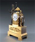 Picture of CA0915 French Empire Mantel Clock by Leroy