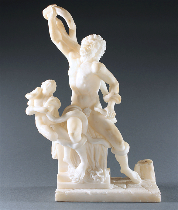 Picture of Grand Tour Laocoön Fragment in Alabaster