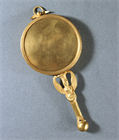 Picture of CA0957 French Empire ormolu hand held mirror