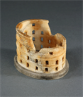 Picture of Grand Tour Alabaster Model of the Colosseum