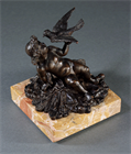 Picture of CA0938 Italian 18th Century Bacchanalian Putti Bronze